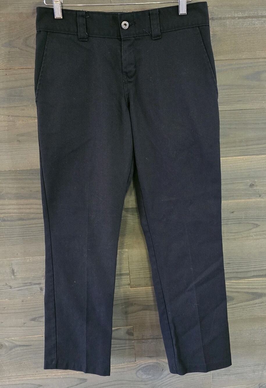 Dickies Flex Skateboarding Pants Men's Small Black Straight Work Chino 28x30